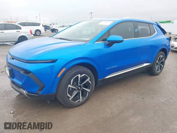 2024 Chevrolet Equinox EV LT с VIN 3GN7DLRR6RS296807, выставлен на аукционе IAAI как лот 41540331 с пробегом 5 177 миль миль и . История ставок и продаж доступна на DreamBid. Изображение 2.