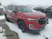 2022 Chevrolet Traverse Premier with VIN 1GNEVKKW9NJ138455, listed as a Copart auction lot 46489125 with Not provided miles and Salvage title. Bid and sale history available at DreamBid. Image 4.