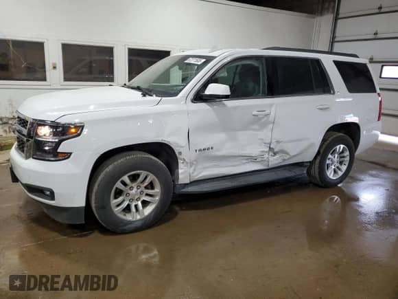 2018 Chevrolet Tahoe LT z VIN 1GNSKBKC2JR264783, wystawiony jako Copart lot #67271505 z przebiegiem 152 306 mil mil oraz Szkoda całkowita • Salvage title. Historia ofert i sprzedaży dostępna na DreamBid. Obrazek 1.