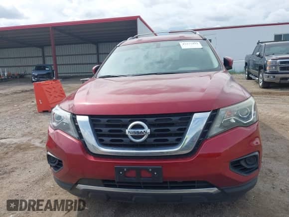 2017 Nissan Pathfinder S with VIN 5N1DR2MM1HC669464, listed as a IAAI auction lot 43277494 with 82,333 mi miles and . Bid and sale history available at DreamBid. Image 12.
