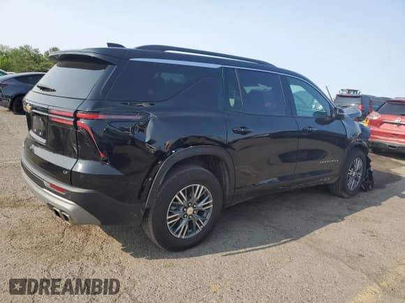 2024 Chevrolet Traverse AWD LT с VIN 1GNEVGKS8RJ184374, выставлен на аукционе Copart как лот 58804595 с пробегом 19 108 миль миль и Списание • Salvage title. История ставок и продаж доступна на DreamBid. Изображение 3.