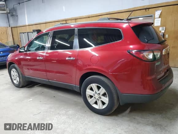 2013 Chevrolet Traverse LT с VIN 1GNKVJKD0DJ135860, выставлен на аукционе Copart как лот 67777235 с пробегом 116 384 миль миль и Чистый • Clean title. История ставок и продаж доступна на DreamBid. Изображение 2.