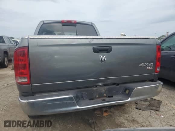 2005 Dodge 1500 SLT с VIN 1D7HU18D85S117556, выставлен на аукционе Copart как лот 59357415 с пробегом Не указан миль и Списание • Salvage title. История ставок и продаж доступна на DreamBid. Изображение 6.