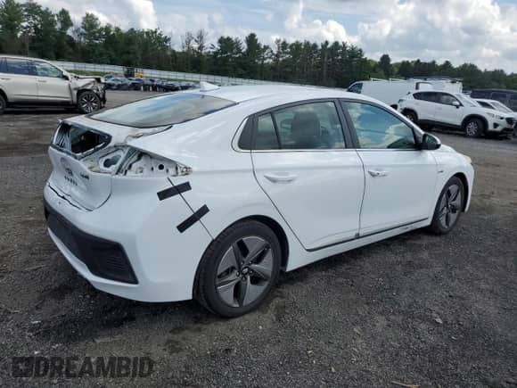 2020 Hyundai Ioniq SEL with VIN KMHC85LC2LU212318, listed as a Copart auction lot 65203965 with 70,520 mi miles and Salvage title. Bid and sale history available at DreamBid. Image 3.