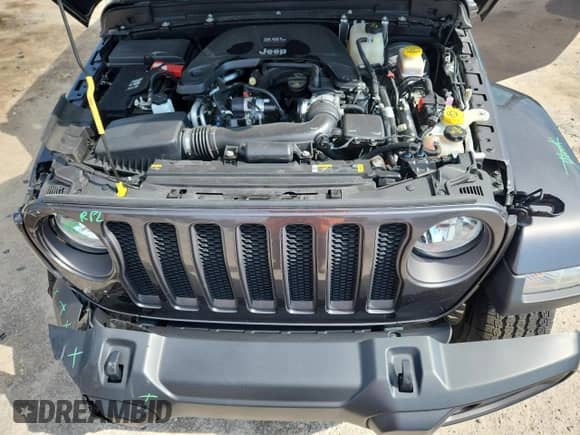 2021 Jeep Wrangler Unlimited 80th Anniversary с VIN 1C4HJXDGXMW703169, выставлен на аукционе Copart как лот 71436955 с пробегом 53 116 миль миль и Чистый • Clean title. История ставок и продаж доступна на DreamBid. Изображение 12.