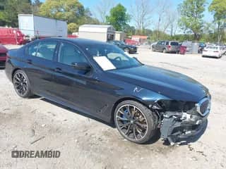 2021 BMW 5 Series 540i with VIN WBA53BJ04MWX00840, listed as a IAAI auction lot 42056206 with 33,486 mi miles and . Bid and sale history available at DreamBid. Image 1.