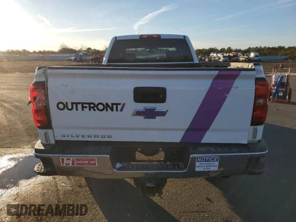 2017 Chevrolet Silverado 2500HD Work Truck with VIN 1GC1KUEGXHF150945, listed as a Copart auction lot 86155734 with Not provided miles and Salvage title. Bid and sale history available at DreamBid. Image 6.