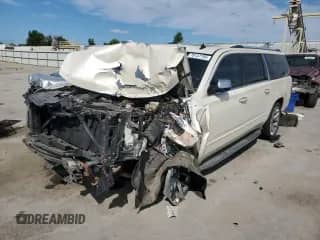 2015 Chevrolet Suburban LTZ с VIN 1GNSKKKC0FR193672, выставлен на аукционе Copart как лот 70141795 с пробегом 182 342 миль миль и Списание • Salvage title. История ставок и продаж доступна на DreamBid. Изображение 1.