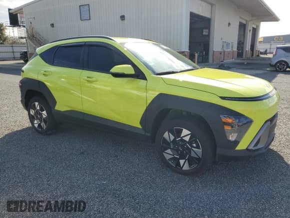 2024 Hyundai Kona SEL с VIN KM8HCCAB4RU100793, выставлен на аукционе Copart как лот 81462674 с пробегом Не указан миль и Списание • Salvage title. История ставок и продаж доступна на DreamBid. Изображение 4.