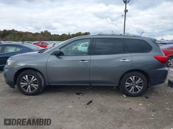 2018 Nissan Pathfinder S with VIN 5N1DR2MN1JC674002, listed as a IAAI auction lot 43531962 with 72,596 mi miles and . Bid and sale history available at DreamBid. Image 13.