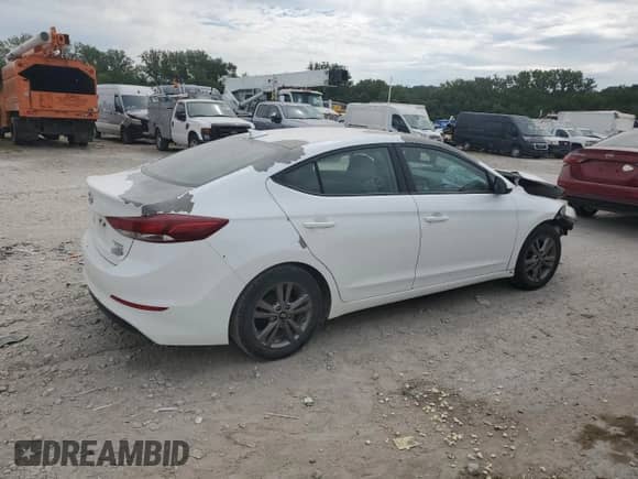2017 Hyundai Elantra Limited with VIN 5NPD84LF4HH036385, listed as a Copart auction lot 69943225 with 148,771 mi miles and Salvage title. Bid and sale history available at DreamBid. Image 3.