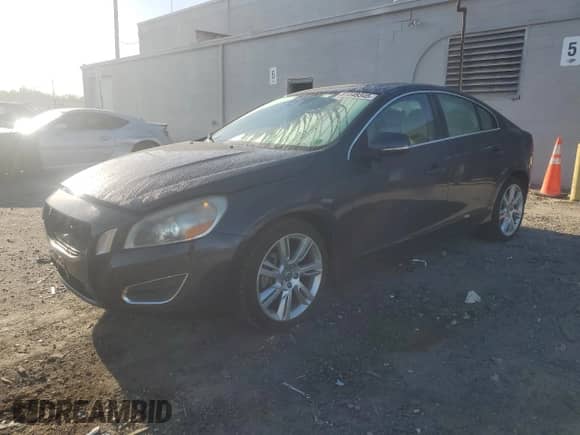 2012 Volvo S60 T6 с VIN YV1902FH7C2099466, выставлен на аукционе Copart как лот 81548345 с пробегом 156 658 миль миль и Списание • Salvage title. История ставок и продаж доступна на DreamBid. Изображение 1.