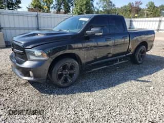 2018 Ram 1500 Sport with VIN 1C6RR6HT7JS201633, listed as a Copart auction lot 80247505 with 227,487 mi miles and Salvage title. Bid and sale history available at DreamBid. Image 1.
