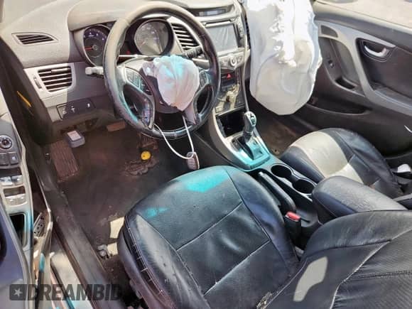 2016 Hyundai Elantra Limited z VIN 5NPDH4AE1GH768627, wystawiony jako Copart lot #66348535 z przebiegiem 185 264 mil mil oraz Szkoda całkowita • Salvage title. Historia ofert i sprzedaży dostępna na DreamBid. Obrazek 8.