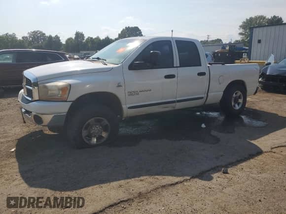 2006 Dodge 2500 SLT with VIN 1D7KS28C56J172093, listed as a Copart auction lot 69996535 with Not provided miles and Salvage title. Bid and sale history available at DreamBid. Image 1.