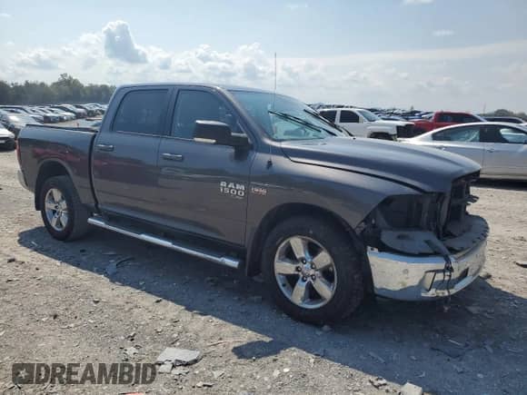 2019 Ram 1500 Big Horn with VIN 1C6RR7LT4KS558251, listed as a Copart auction lot 81127195 with 202,374 mi miles and Clean title. Bid and sale history available at DreamBid. Image 4.