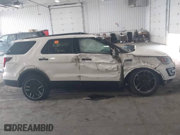 2017 Ford Explorer Sport with VIN 1FM5K8GT7HGE29200, listed as a IAAI auction lot 42858121 with 106,453 mi miles and . Bid and sale history available at DreamBid. Image 13.