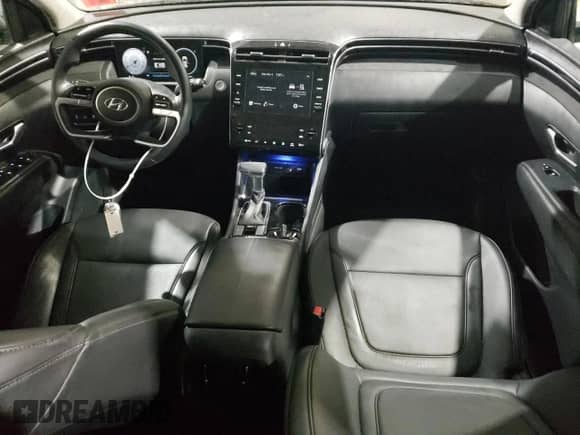 2023 Hyundai Tucson SEL with VIN 5NMJFCAE7PH269119, listed as a Copart auction lot 47472245 with 14,105 mi miles and Salvage title. Bid and sale history available at DreamBid. Image 8.