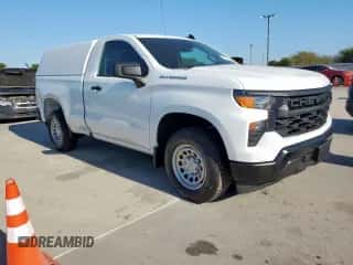 2023 Chevrolet Silverado 1500 Work Truck с VIN 3GCNAAEK1PG362167, выставлен на аукционе Copart как лот 85563665 с пробегом 108 374 миль миль и Чистый • Clean title. История ставок и продаж доступна на DreamBid. Изображение 4.