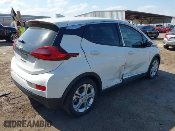 2021 Chevrolet Bolt EV LT with VIN 1G1FY6S08M4113494, listed as a IAAI auction lot 42019763 with 55,412 mi miles and . Bid and sale history available at DreamBid. Image 4.