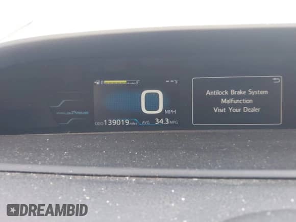 2019 Toyota Prius Plus с VIN JTDKARFP9K3113543, выставлен на аукционе IAAI как лот 42231405 с пробегом 139 019 миль миль и . История ставок и продаж доступна на DreamBid. Изображение 7.