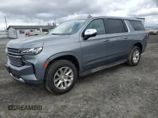2022 Chevrolet Suburban Premier с VIN 1GNSKFKDXNR229883, выставлен на аукционе Copart как лот 51442325 с пробегом 90 238 миль миль и Чистый • Clean title. История ставок и продаж доступна на DreamBid. Изображение 1.