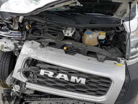 2020 Ram ProMaster Cargo z VIN 3C6TRVBG8LE138365, wystawiony jako Copart lot #47585425 z przebiegiem 96 514 mil mil oraz Szkoda całkowita • Salvage title. Historia ofert i sprzedaży dostępna na DreamBid. Obrazek 14.