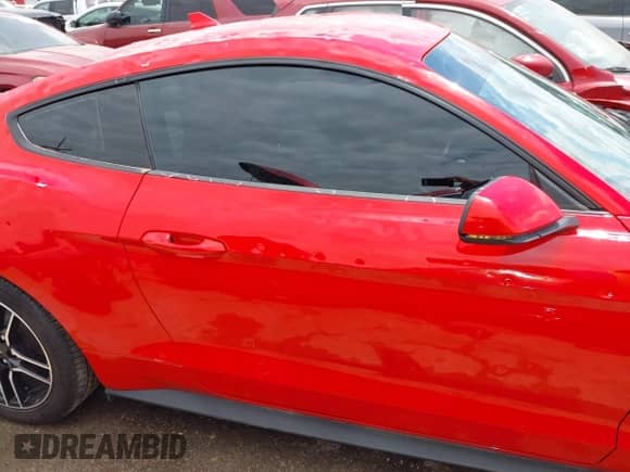 2023 Ford Mustang EcoBoost with VIN 1FA6P8TH0P5101791, listed as a IAAI auction lot 42888045 with 17,479 mi miles and . Bid and sale history available at DreamBid. Image 12.