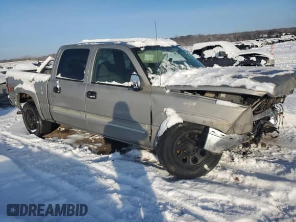 2006 Chevrolet Silverado 1500 LT3 with VIN 2GCEK13T161160610, listed as a Copart auction lot 86955624 with Not provided miles and Salvage title. Bid and sale history available at DreamBid. Image 4.