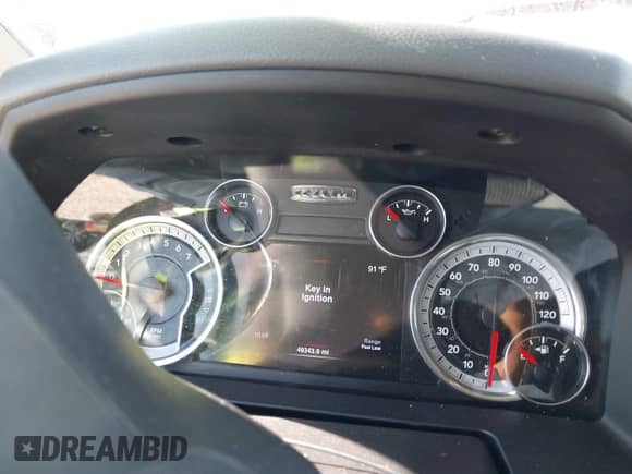 2016 Ram 1500 Big Horn with VIN 3C6RR7LT8GG348654, listed as a IAAI auction lot 43187802 with 49,343 mi miles and . Bid and sale history available at DreamBid. Image 7.