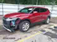 2020 Chevrolet Blazer LT z VIN 3GNKBBRAXLS646189, wystawiony jako IAAI lot #42593607 z przebiegiem 98 651 mil mil oraz . Historia ofert i sprzedaży dostępna na DreamBid. Obrazek 18.