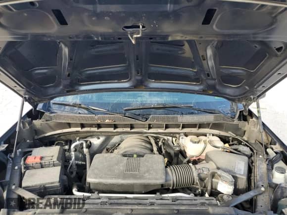 2020 Chevrolet Silverado 1500 Custom with VIN 1GCRYBEH7LZ188218, listed as a Copart auction lot 80005385 with 44,148 mi miles and Salvage title. Bid and sale history available at DreamBid. Image 11.