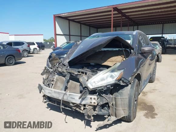 2015 Nissan Murano SV with VIN 5N1AZ2MG9FN245819, listed as a IAAI auction lot 43380320 with 210,260 mi miles and . Bid and sale history available at DreamBid. Image 17.