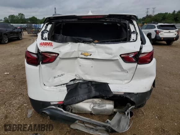 2021 Chevrolet Blazer LT с VIN 3GNKBDRSXMS537544, выставлен на аукционе Copart как лот 61234535 с пробегом 81 495 миль миль и Списание • Salvage title. История ставок и продаж доступна на DreamBid. Изображение 6.