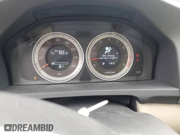 2013 Volvo S60 T5 с VIN YV1612FH3D2202495, выставлен на аукционе Copart как лот 81926815 с пробегом 91 364 миль миль и Чистый • Clean title. История ставок и продаж доступна на DreamBid. Изображение 9.