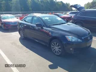 2007 Lexus IS 250 with VIN JTHCK262372010692, listed as a IAAI auction lot 43274348 with 213,641 mi miles and . Bid and sale history available at DreamBid. Image 1.