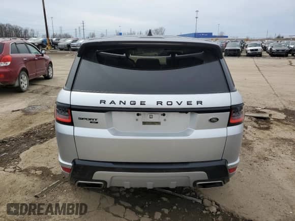 2020 Land Rover Range Rover Sport HST with VIN SALWS2RU1LA718539, listed as a Copart auction lot 51574565 with 71,692 mi miles and Clean title. Bid and sale history available at DreamBid. Image 6.