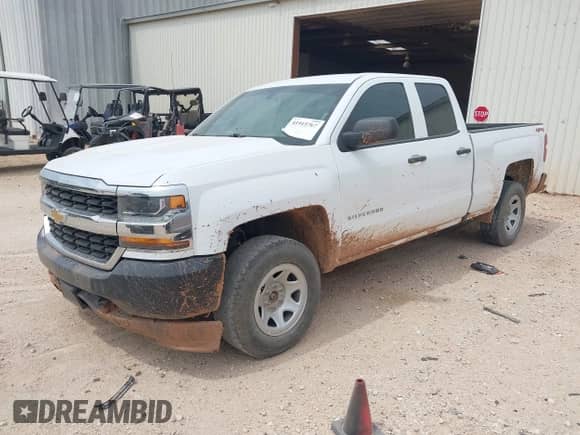 2018 Chevrolet Silverado 1500 Work Truck with VIN 1GCVKNEC2JZ337928, listed as a IAAI auction lot 41915707 with 55,168 mi miles and . Bid and sale history available at DreamBid. Image 2.