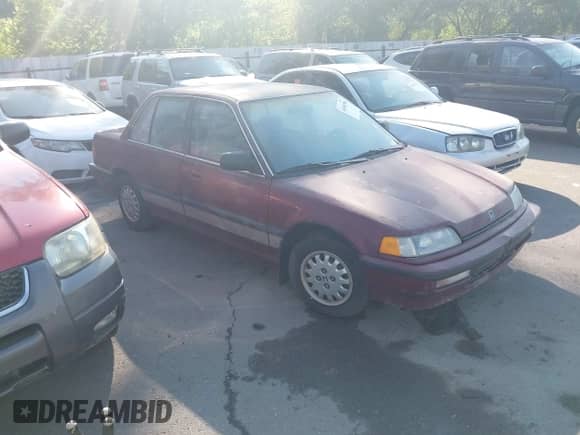 1991 Honda Civic z VIN 1HGED3652ML079482, wystawiony jako IAAI lot #42680700 z przebiegiem 202 663 mil mil oraz . Historia ofert i sprzedaży dostępna na DreamBid. Obrazek 1.