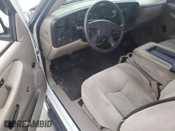 2007 Chevrolet Silverado 1500 Work Truck with VIN 1GCEC19ZX7Z177990, listed as a Copart auction lot 80228544 with 184,042 mi miles and Salvage title. Bid and sale history available at DreamBid. Image 8.