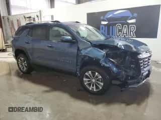 2025 Chevrolet Equinox AWD LT с VIN 3GNAXPEG7SL177592, выставлен на аукционе Copart как лот 43320555 с пробегом 2 366 миль миль и Чистый • Clean title. История ставок и продаж доступна на DreamBid. Изображение 4.