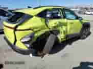 2024 Hyundai Kona SEL with VIN KM8HBCAB8RU050631, listed as a Copart auction lot 40821534 with 2,490 mi miles and Salvage title. Bid and sale history available at DreamBid. Image 3.