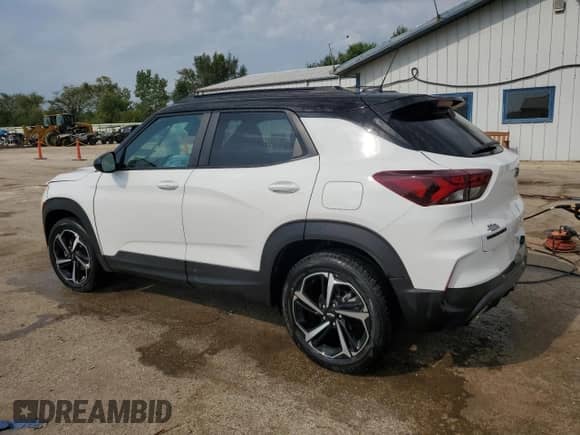 2023 Chevrolet TrailBlazer RS with VIN KL79MTSL6PB215673, listed as a Copart auction lot 68717735 with 28,630 mi miles and Salvage title. Bid and sale history available at DreamBid. Image 2.