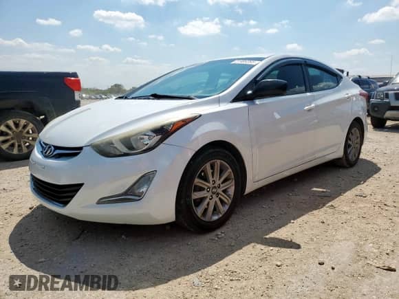 2015 Hyundai Elantra SE with VIN 5NPDH4AE2FH632330, listed as a Copart auction lot 71989395 with 159,459 mi miles and Salvage title. Bid and sale history available at DreamBid. Image 1.