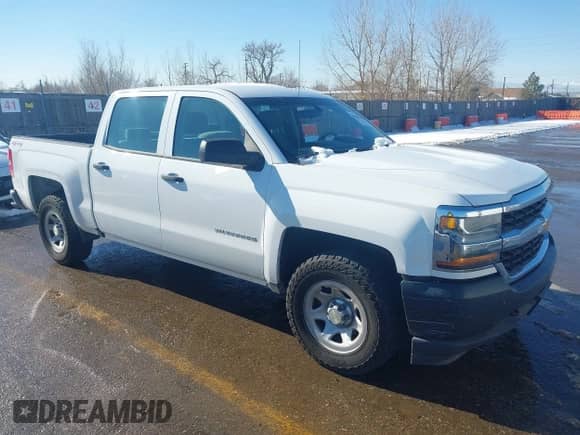 2017 Chevrolet Silverado 1500 Work Truck z VIN 3GCUKNEC4HG478604, wystawiony jako IAAI lot #41346788 z przebiegiem 164 323 mil mil oraz . Historia ofert i sprzedaży dostępna na DreamBid. Obrazek 1.