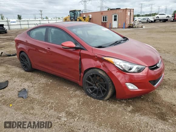 2011 Hyundai Elantra Limited z VIN KMHDH4AEXBU149731, wystawiony jako Copart lot #69356875 z przebiegiem 99 832 mil mil oraz Szkoda całkowita • Salvage title. Historia ofert i sprzedaży dostępna na DreamBid. Obrazek 4.