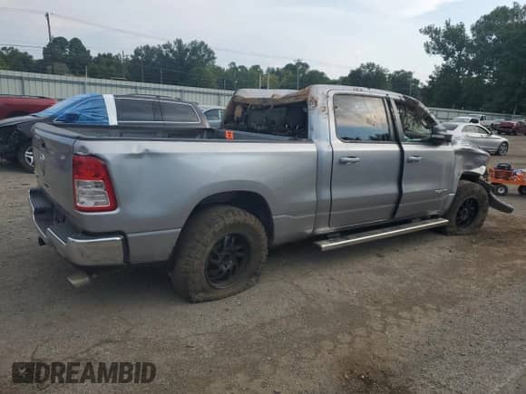 2022 Ram 1500 Big Horn with VIN 1C6RREMT5NN479595, listed as a Copart auction lot 68540595 with Not provided miles and Salvage title. Bid and sale history available at DreamBid. Image 3.