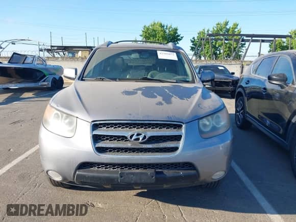 2007 Hyundai Santa Fe SE with VIN 5NMSH73E77H024940, listed as a IAAI auction lot 42703873 with 204,040 mi miles and . Bid and sale history available at DreamBid. Image 6.