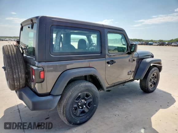 2022 Jeep Wrangler Sport с VIN 1C4GJXAG1NW105893, выставлен на аукционе Copart как лот 70509215 с пробегом 273 миль миль и Списание • Salvage title. История ставок и продаж доступна на DreamBid. Изображение 3.