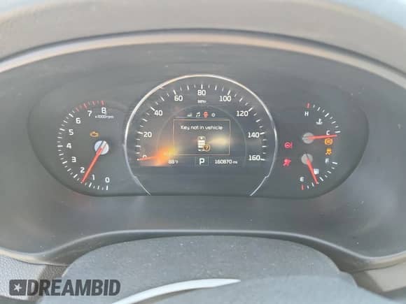 2018 Kia Sorento EX with VIN 5XYPH4A52JG409041, listed as a Copart auction lot 86653115 with 160,870 mi miles and Salvage title. Bid and sale history available at DreamBid. Image 9.